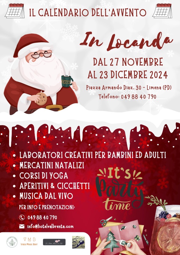 , Calendario dell&#8217;avvento In Locanda